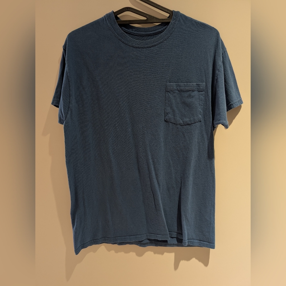 Hanes Comfort Soft Navy Short Sleeve Tee